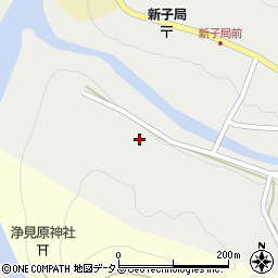 奈良県吉野郡吉野町新子214周辺の地図