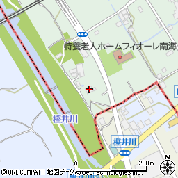 大阪広域水道企業団　田尻水道センター周辺の地図