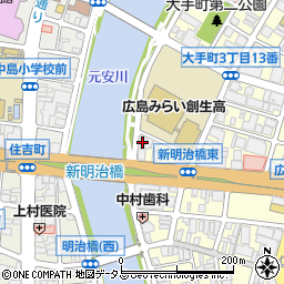 全国土木建築国民健康保険組合　中国事務所周辺の地図