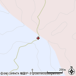 三瀬坂峠周辺の地図