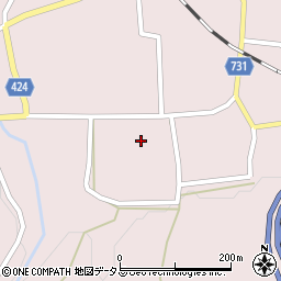 三重県多気郡大台町川合周辺の地図