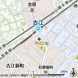 古江ステーション薬局周辺の地図