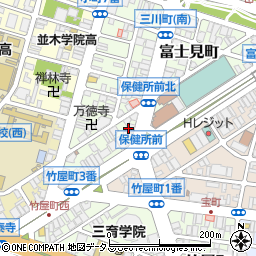 ポーラ・ザビューティ　広島富士見店周辺の地図