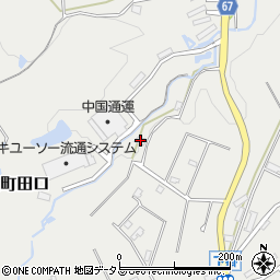 広島県東広島市西条町田口842周辺の地図