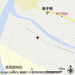 奈良県吉野郡吉野町新子226周辺の地図