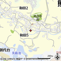 大阪府泉南郡熊取町和田5丁目3567周辺の地図