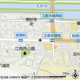 三原大橋入口周辺の地図