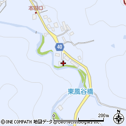 大阪府岸和田市大沢町907周辺の地図