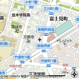 アドバンテック東洋広島営業所周辺の地図
