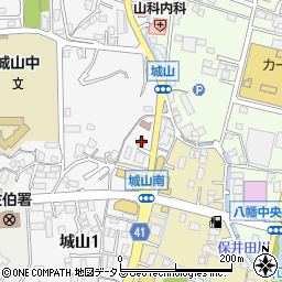 ほっかほっか亭　城山店周辺の地図