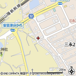 レオパレスサンフィール東広島周辺の地図