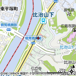 阪谷自転車商会周辺の地図