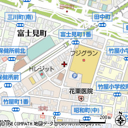 コスモス　薬局宝町店周辺の地図