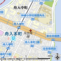 舟入本町周辺の地図