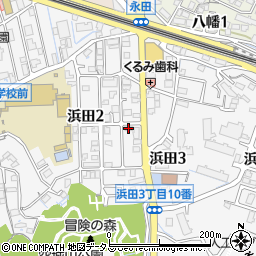 カーサー大成・府中周辺の地図