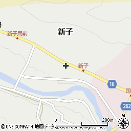 奈良県吉野郡吉野町新子432周辺の地図