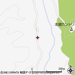 広島県三原市本郷町南方甲周辺の地図
