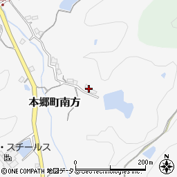 広島県三原市本郷町南方1297周辺の地図