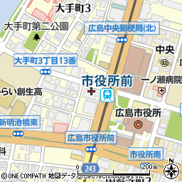 広島市公文書館周辺の地図