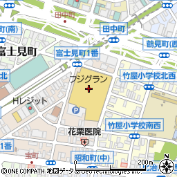 リンガーハットフジグラン広島店周辺の地図