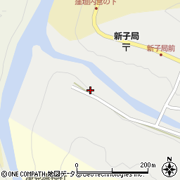 奈良県吉野郡吉野町新子242周辺の地図