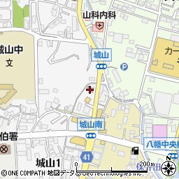 広島城山郵便局周辺の地図