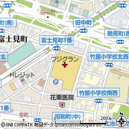 電光石火　宝町店周辺の地図