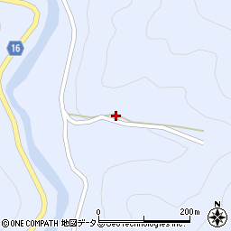 奈良県吉野郡東吉野村中黒902周辺の地図