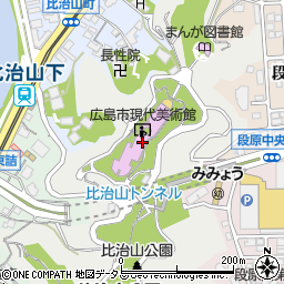 広島市現代美術館周辺の地図