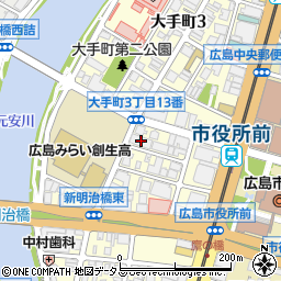 広島県　農業会議周辺の地図