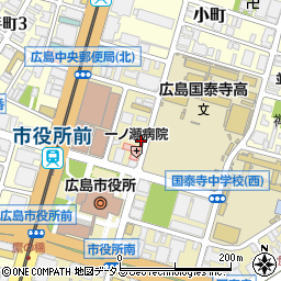 リパーク広島国泰寺町１丁目第３駐車場周辺の地図