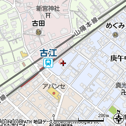 広島県広島市西区庚午中2丁目19周辺の地図