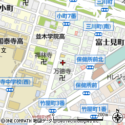 リパーク広島富士見町第６駐車場周辺の地図