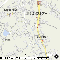 広島県尾道市向島町江ノ奥周辺の地図
