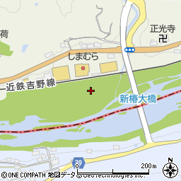 新椿大橋周辺の地図