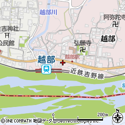 大淀越部郵便局 ＡＴＭ周辺の地図