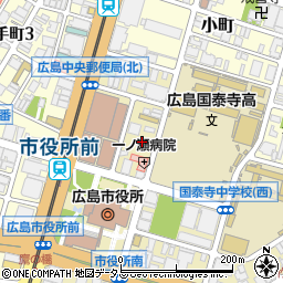 新日本法規出版株式会社　広島支社周辺の地図