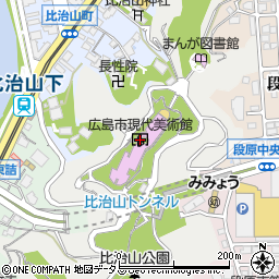 広島市現代美術館周辺の地図