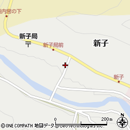 奈良県吉野郡吉野町新子356周辺の地図