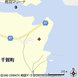 三重県鳥羽市千賀町158周辺の地図