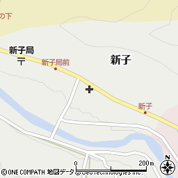 南都銀行吉野町新子 ＡＴＭ周辺の地図