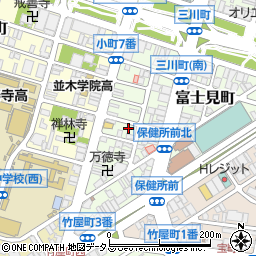 小野司法事務所（司法書士法人）周辺の地図