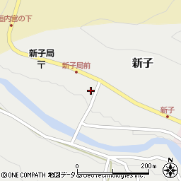 奈良県吉野郡吉野町新子359周辺の地図