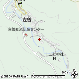 奈良県吉野郡吉野町左曽642周辺の地図