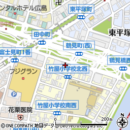株式会社増岡組　購買部周辺の地図
