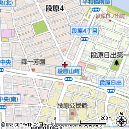 ファミリーマート広島段原東店周辺の地図