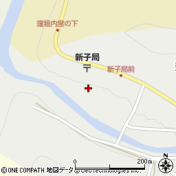 奈良県吉野郡吉野町新子293周辺の地図