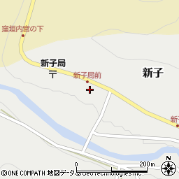 奈良県吉野郡吉野町新子769周辺の地図