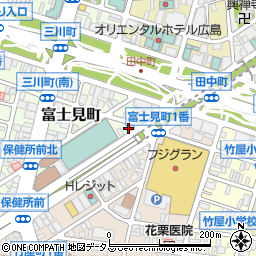 サイクルショップカナガキ宝町店周辺の地図