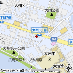 株式会社アンフィニ広島　総務部周辺の地図